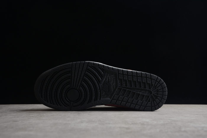 Air Jordan 1 Low Black Grey Pink 553558 062