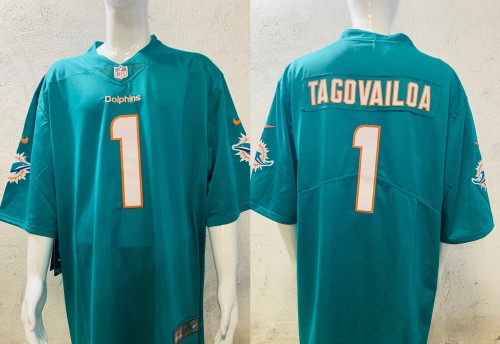 Miami Dolphins Jersey Green NO.1 TAGOVAILOA