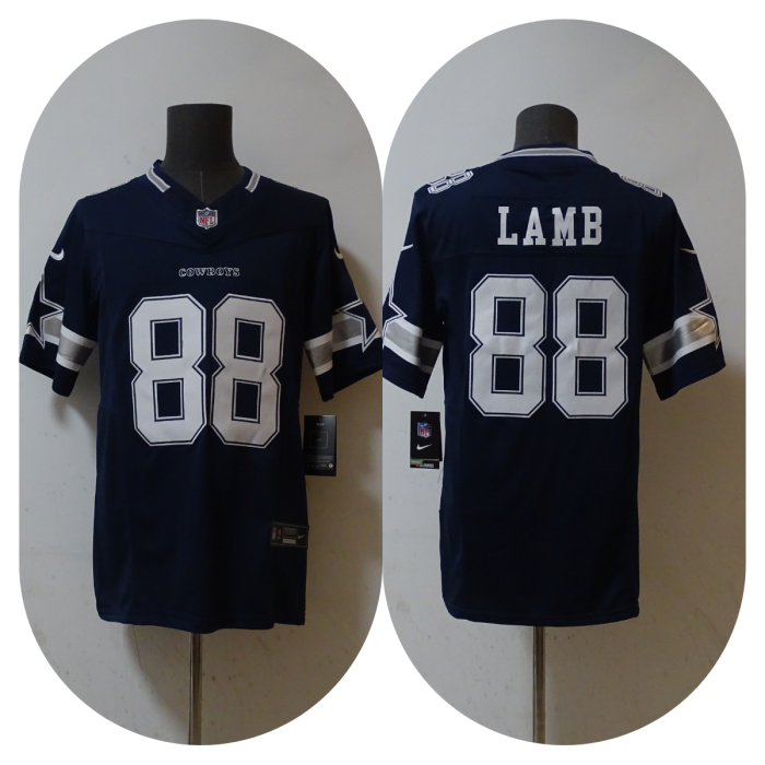 Dallas Cowboys Jersey Navy Limited Edition NO.88 LAMB
