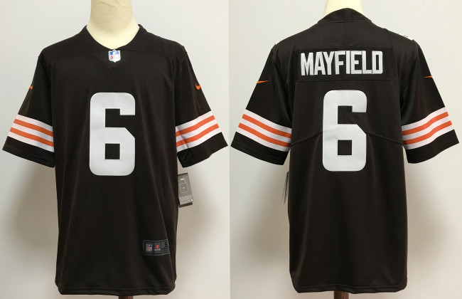 Cleveland Browns Jersey Black NO.6 MAYFIELD