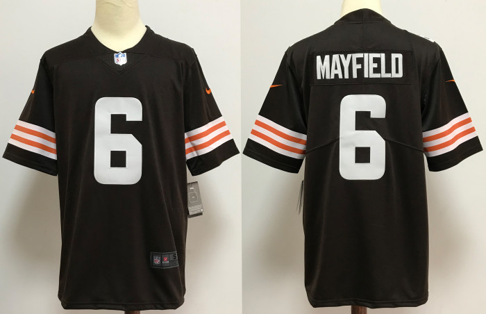 Cleveland Browns Jersey Black NO.6 MAYFIELD