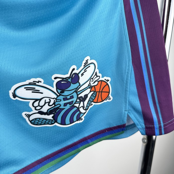 Charlotte Hornets Team Basketball Shorts version 24Season Statement version