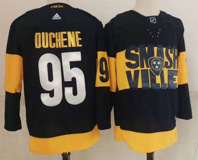 Nashville Predators 2022 NHL Stadium Series Black NO.95 DUCHENE