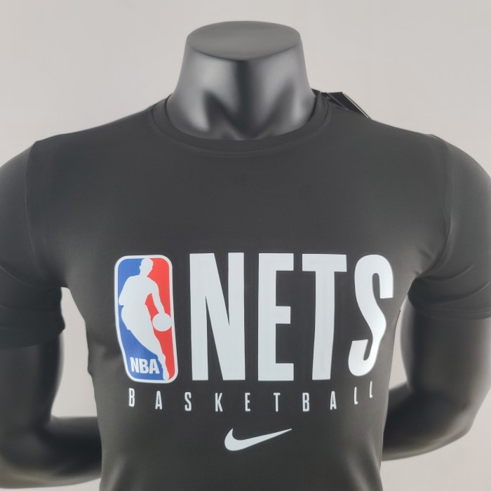 Brooklyn Nets Casual T-shirt Black