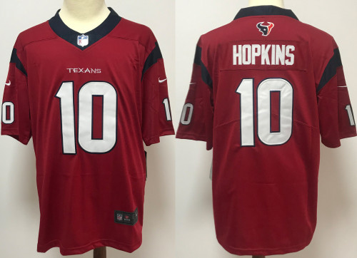 Houston Texans Jersey Red NO.10 HOPKINS