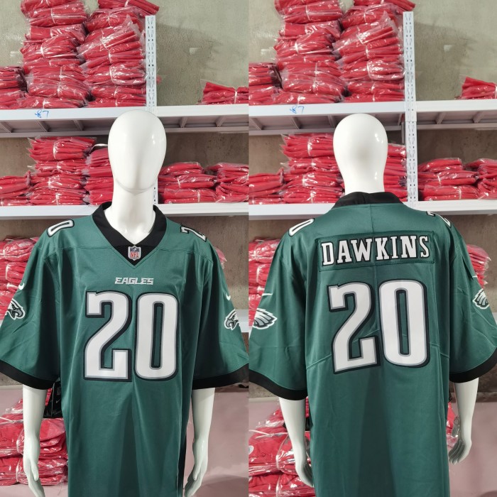 Philadelphia Eagles Jersey Dark Green 2023 NO.20 DAWKINS