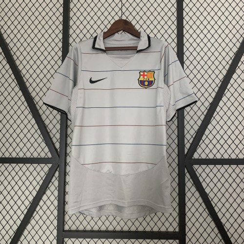 Barcelona Away Retro Jersey 2002/03