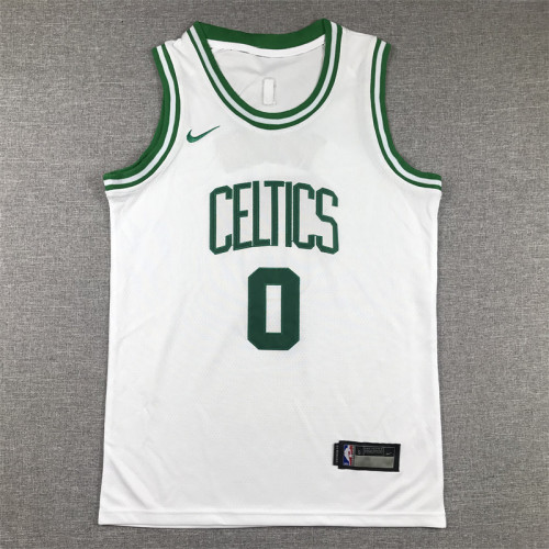 Boston Celtics KIds Jersey White Classics Edition 85/86 NO.0 TATUM
