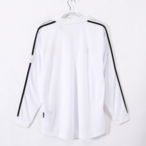 Real Madrid Home Retro Long Sleeve Jersey 2002/03