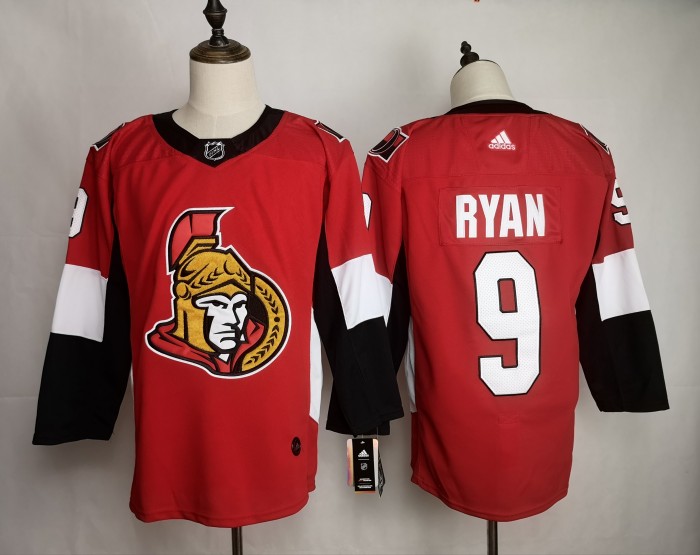 Ottawa Senators Home Player Jersey Red NO.9 RYAN