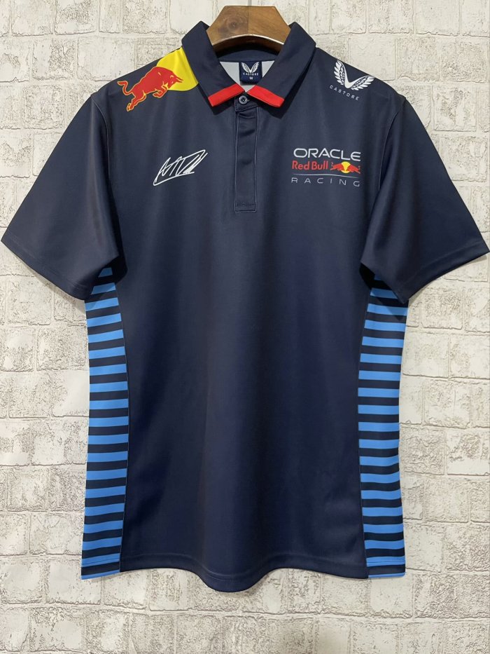 2024 Red Bull Racing Polo shirt Black NO.1 VERSTAPPEN