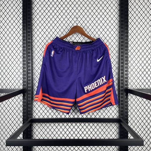 Phoenix Suns Shorts Classic Edition  Purple 2024