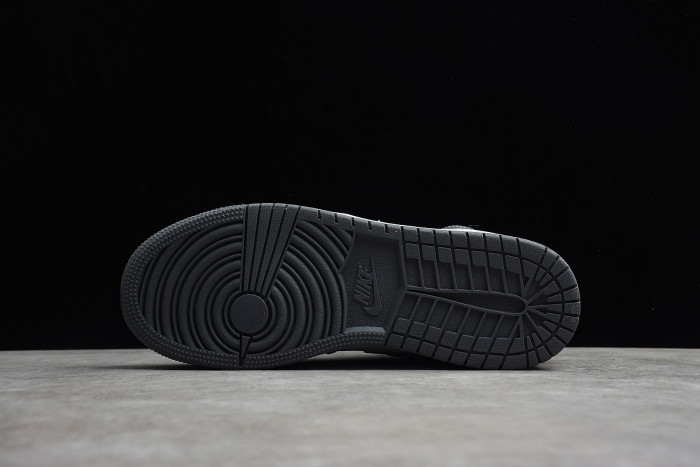 Air Jordan 1 Mid GS ' Grey Hyper Pink' White