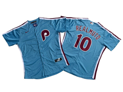Philadelphia Phillies Limited Jersey Blue Fan Version NO.10 REALMUTO