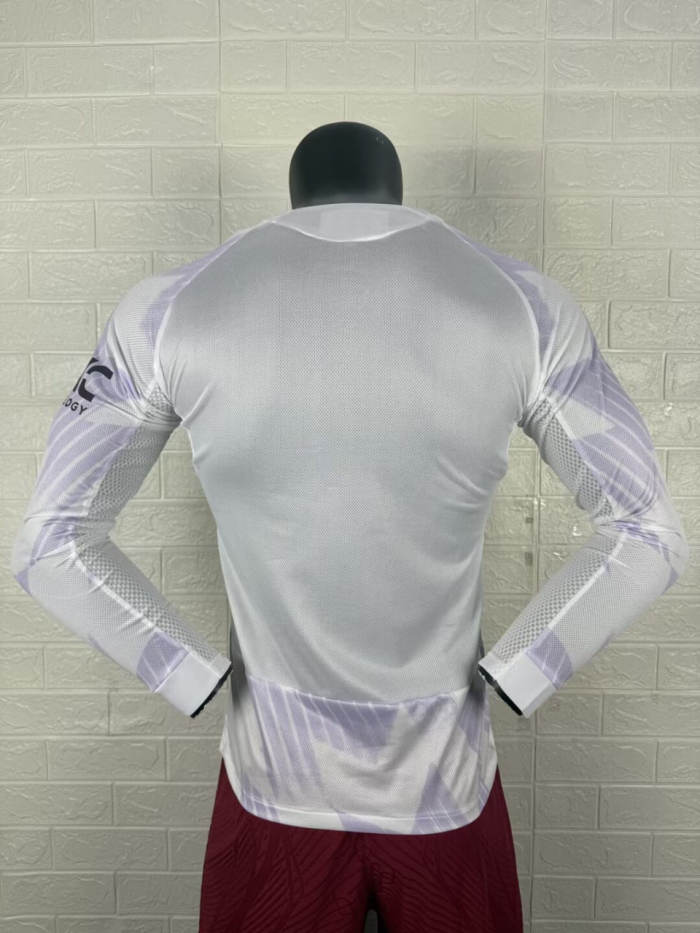 Manchester United Away Long Sleeve Player Jersey 25/26