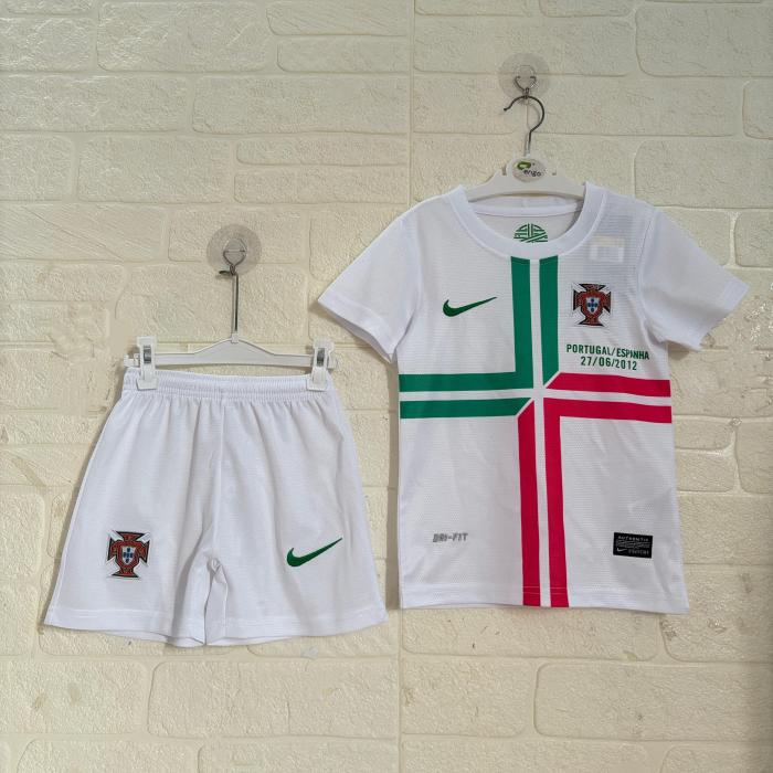 Portugal Away Retro Kids Suit 2012