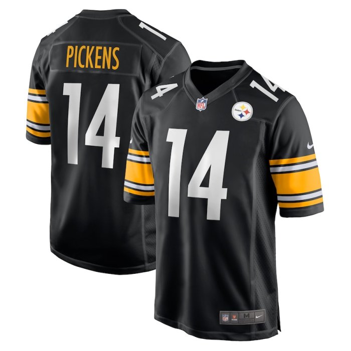 Pittsburgh Steelers Jersey Black NO.14 PICKENS