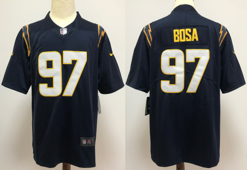 Los Angeles Chargers Alternate Jersey Black NO.97 BOSA