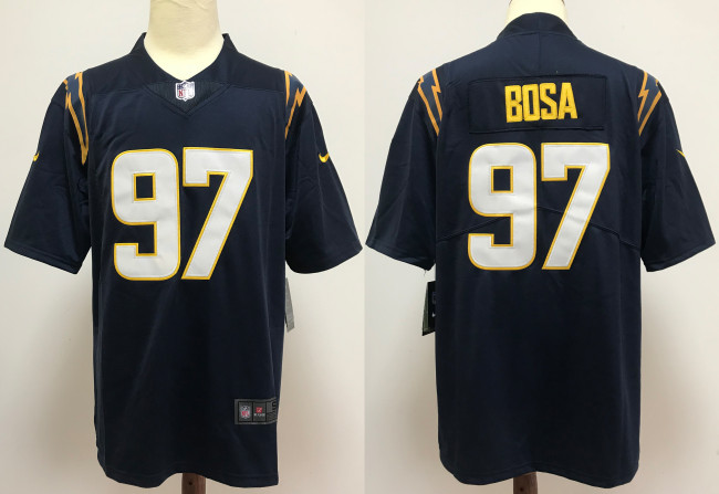 Los Angeles Chargers Alternate Jersey Black NO.97 BOSA