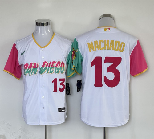 San Diego Padres Jersey Color City Version NO.13 MACHADO