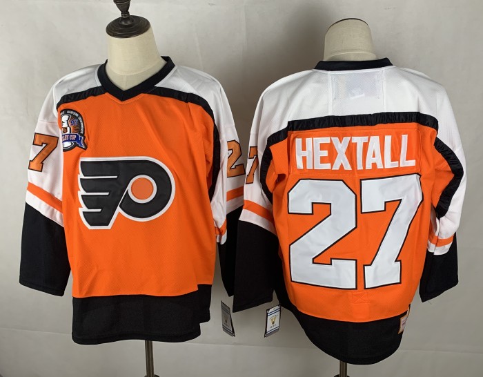 Philadelphia Flyers Vintage 90s Jersey White NO.27 HEXTALL
