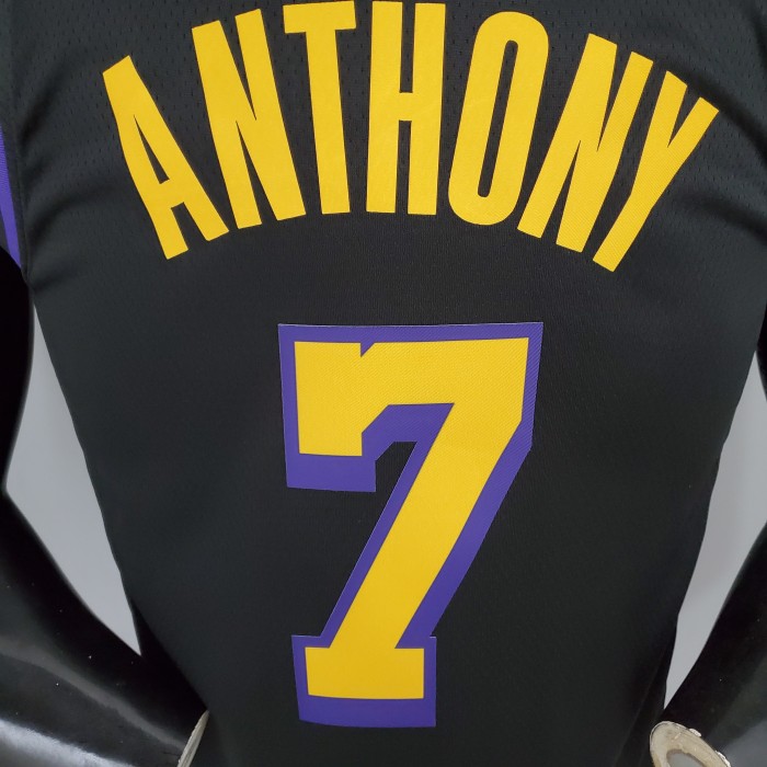 Carmelo Anthony Los Angeles Lakers 2020/21 Swingman Jersey Black