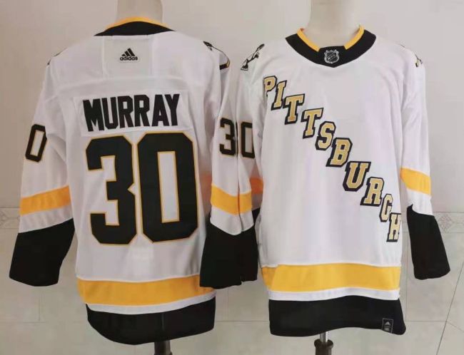 Pittsburgh Penguins 21/22  Alternate Player Jersey White NO.30 MURRAY