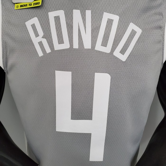 Rajon Rondo LA Clippers Bonus Edition Swingman Jersey Gray