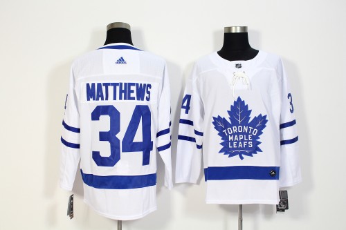Toronto Maple Leafs Home Jersey White 2022 NO.34 MATTHEWS