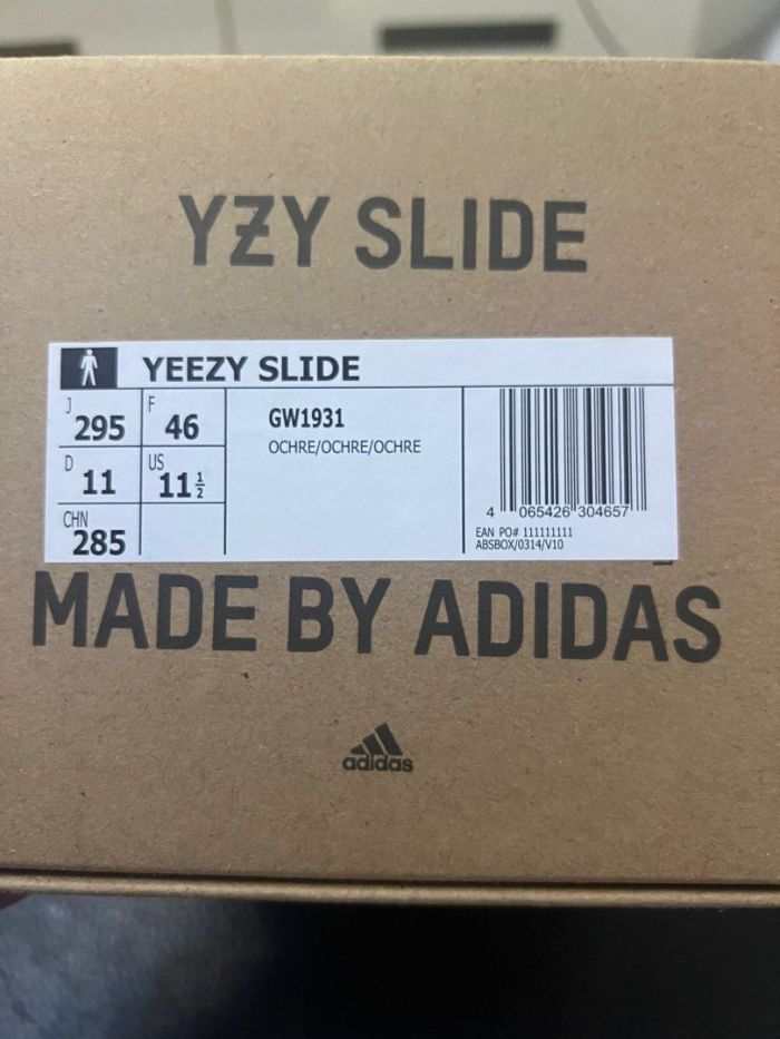 Adidas originals Yeezy Slide Slate Marine