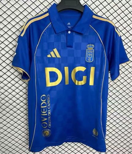 Real Oviedo Home Men Jersey 25/26
