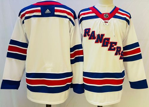 New York Rangers Home Jersey White 22/23 NO Number