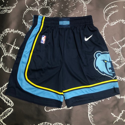 Memphis Grizzlies Swingman Shorts  Navy  20/21  Icon Edition