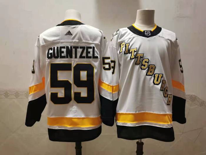 Pittsburgh Penguins 21/22  Alternate Player Jersey White  NO.59 GUENTZEL