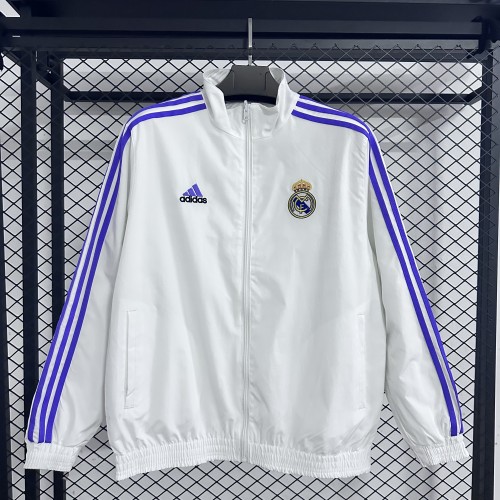 Real Madrid Double-Sided Training Windbreaker 2025