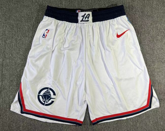 LA Clippers Shorts Statement Edition White 24/25