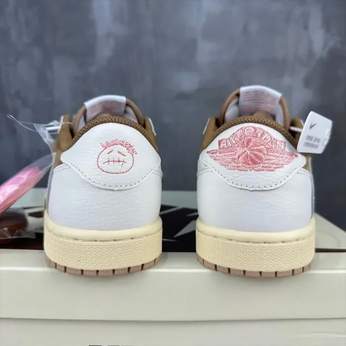Travis Scott x Air Jordan 1 Low Sail And Ridgerock