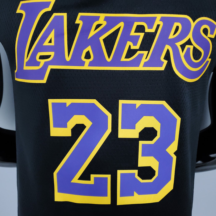 LeBron James Los Angeles Lakers 2020/21 Swingman Jersey Black