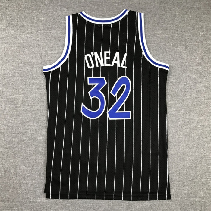 Orlando Magic Kids Jersey Black Stripes 90s NO.32 O‘NEAL
