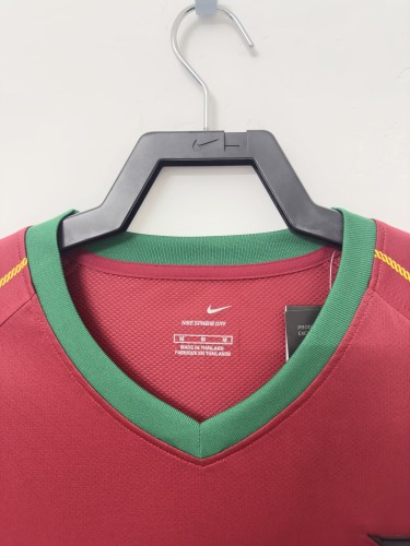 Portugal Home Retro Jersey 2006