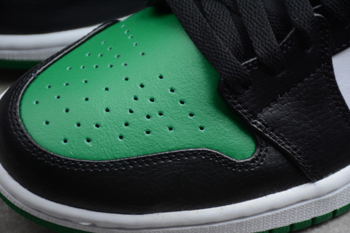 Air Jordan 1 Mid 'Pine Green' / 'Green Toe' 554724-067