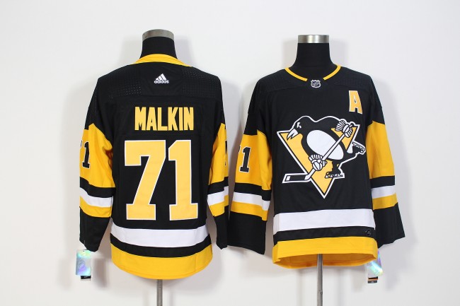 Pittsburgh Penguins Home Jersey Black NO.71 MALKIN