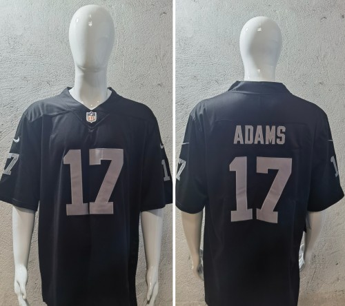 Las Vegas Raiders Jerseys Black NO.17 ADAMS