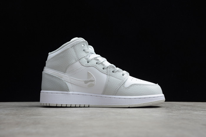 Air Jordan 1 Mid Grey Camo White Photon Dust DD3235-100