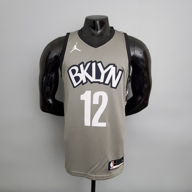 Joe Harris Brooklyn Nets Flying Man Swingman Jersey Gray