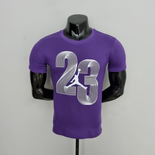 LeBron James Casual T-shirt Purple