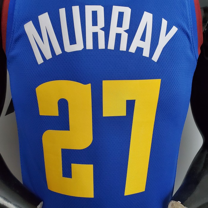 Jamal Murray Denver Nuggets Theme Limited City Edition Blue Swingman Jersey