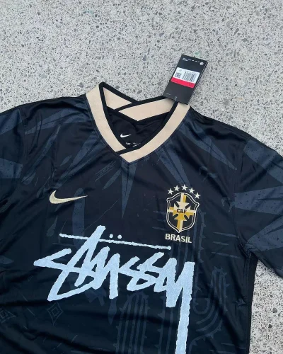 Brazil x Stüssy Limited Away Man Jersey 24/25