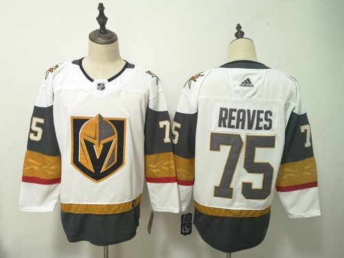 Vegas Golden Knights Home Jersey White NO.75 REAVES
