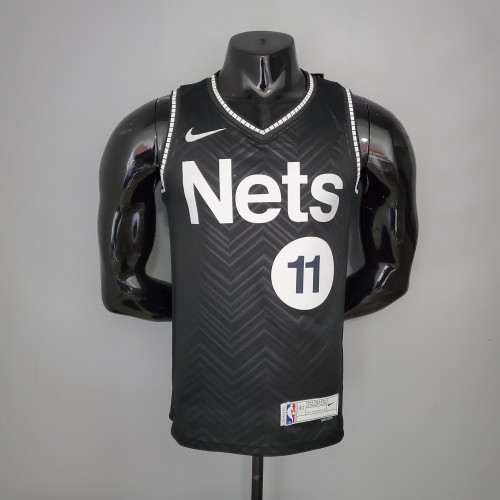 Kyrie Irving Brooklyn Nets Bonus Edition Swingman Jersey Black